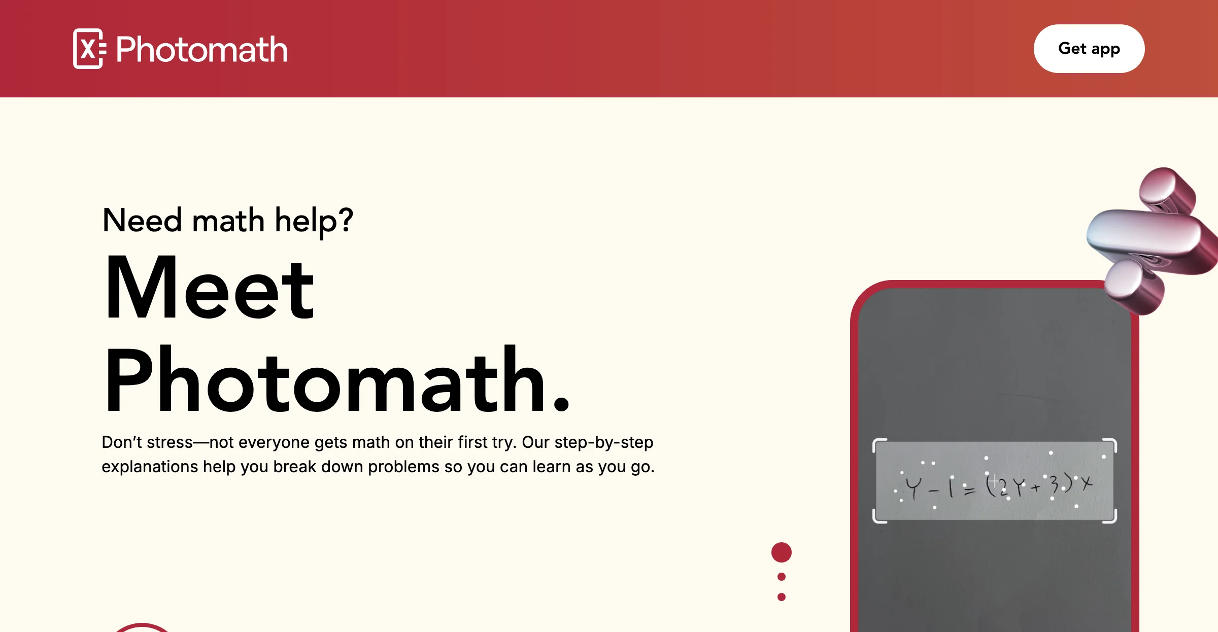 Photomath: The Ultimate Math Help App