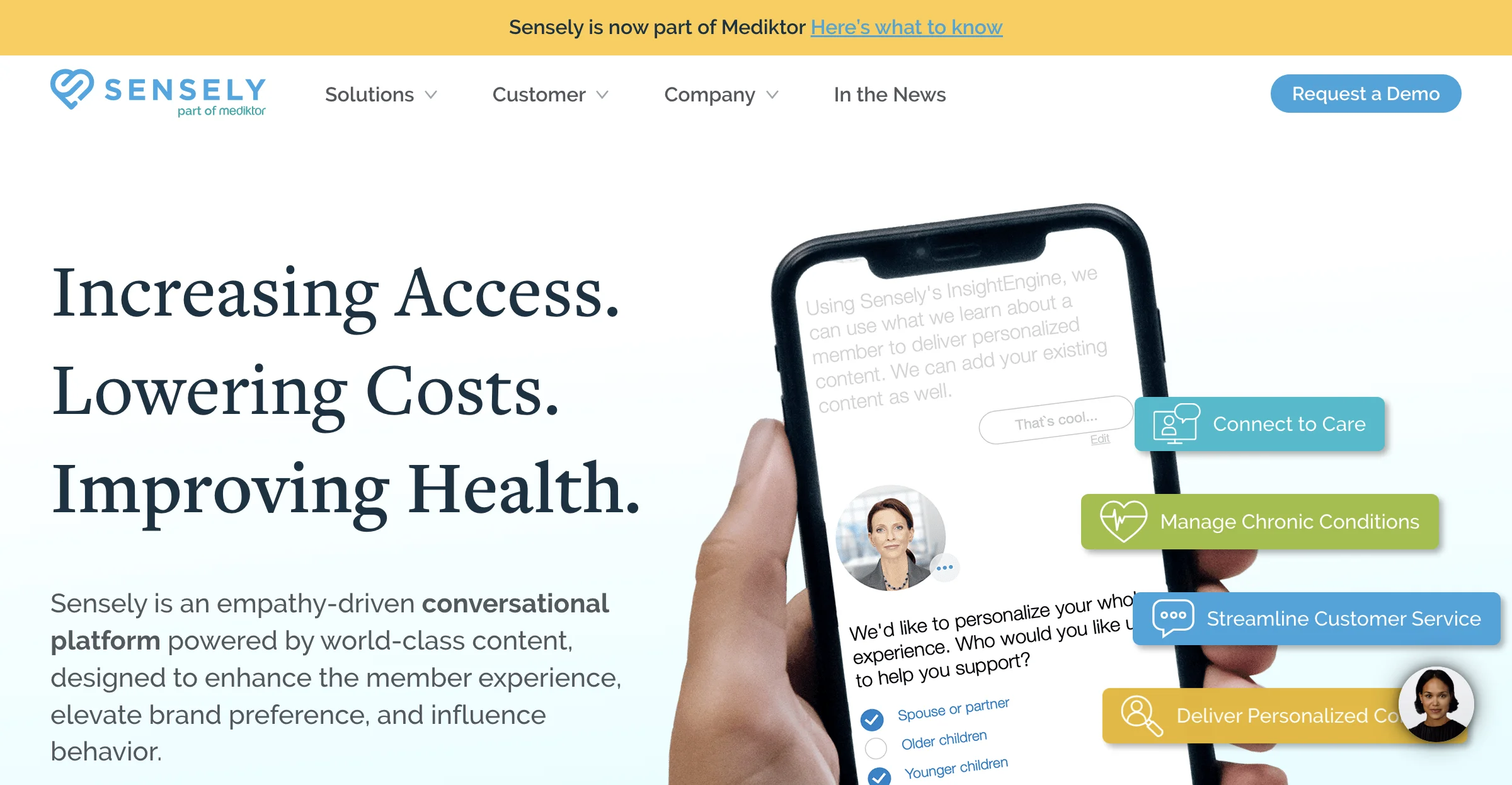 Sensely: Conversational AI to Improve Health and Drive Member Engagement