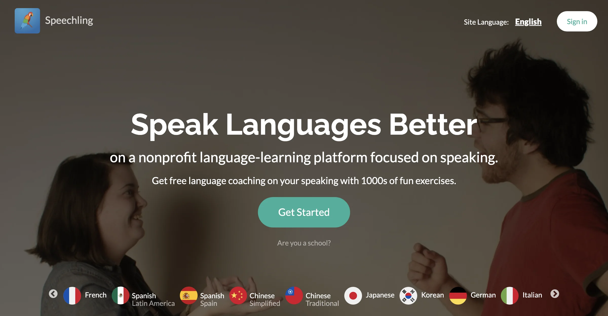 Speechling: Speak Languages Better