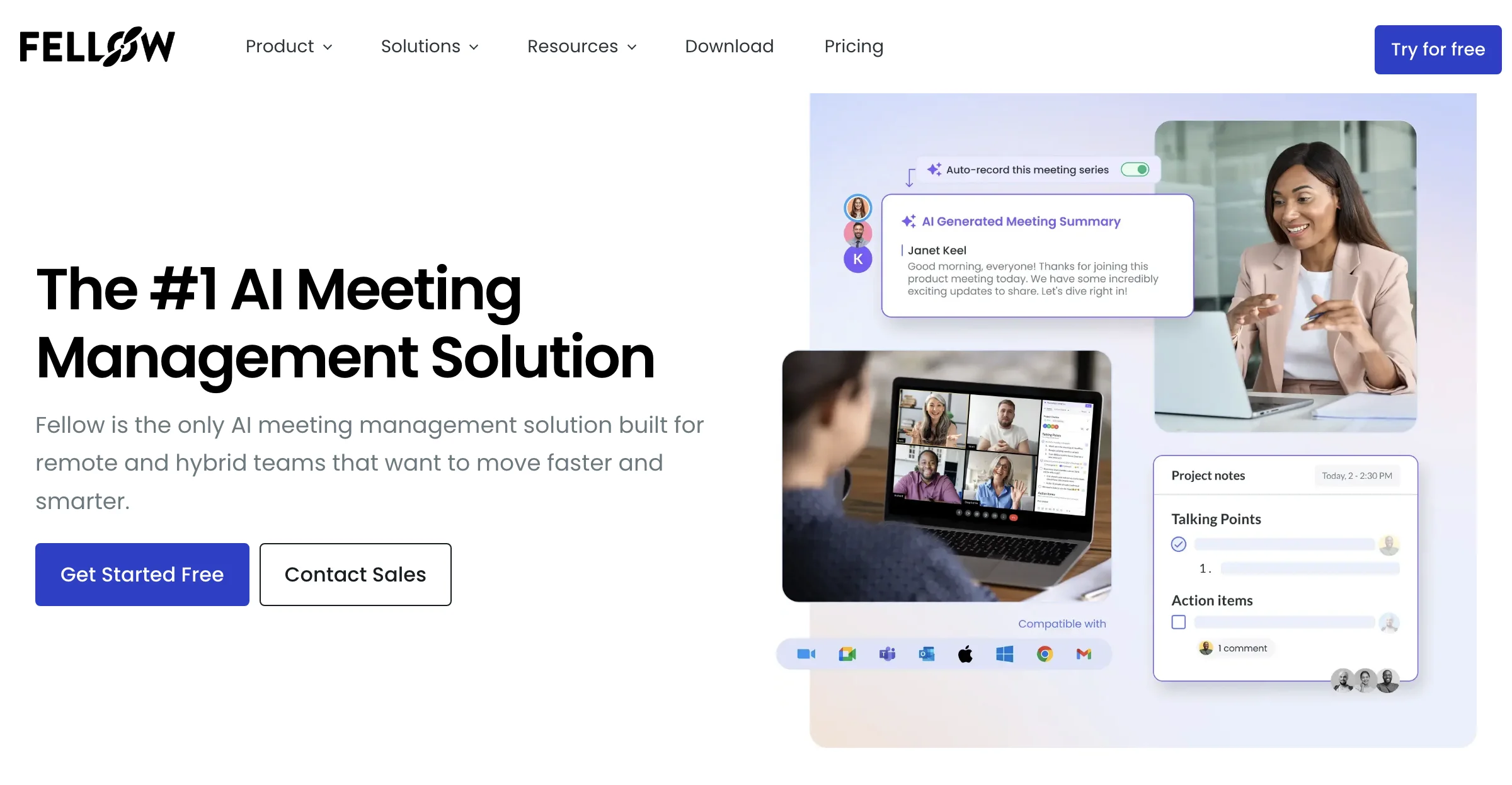 Fellow.app | Giải pháp Quản lý Cuộc họp AI số 1