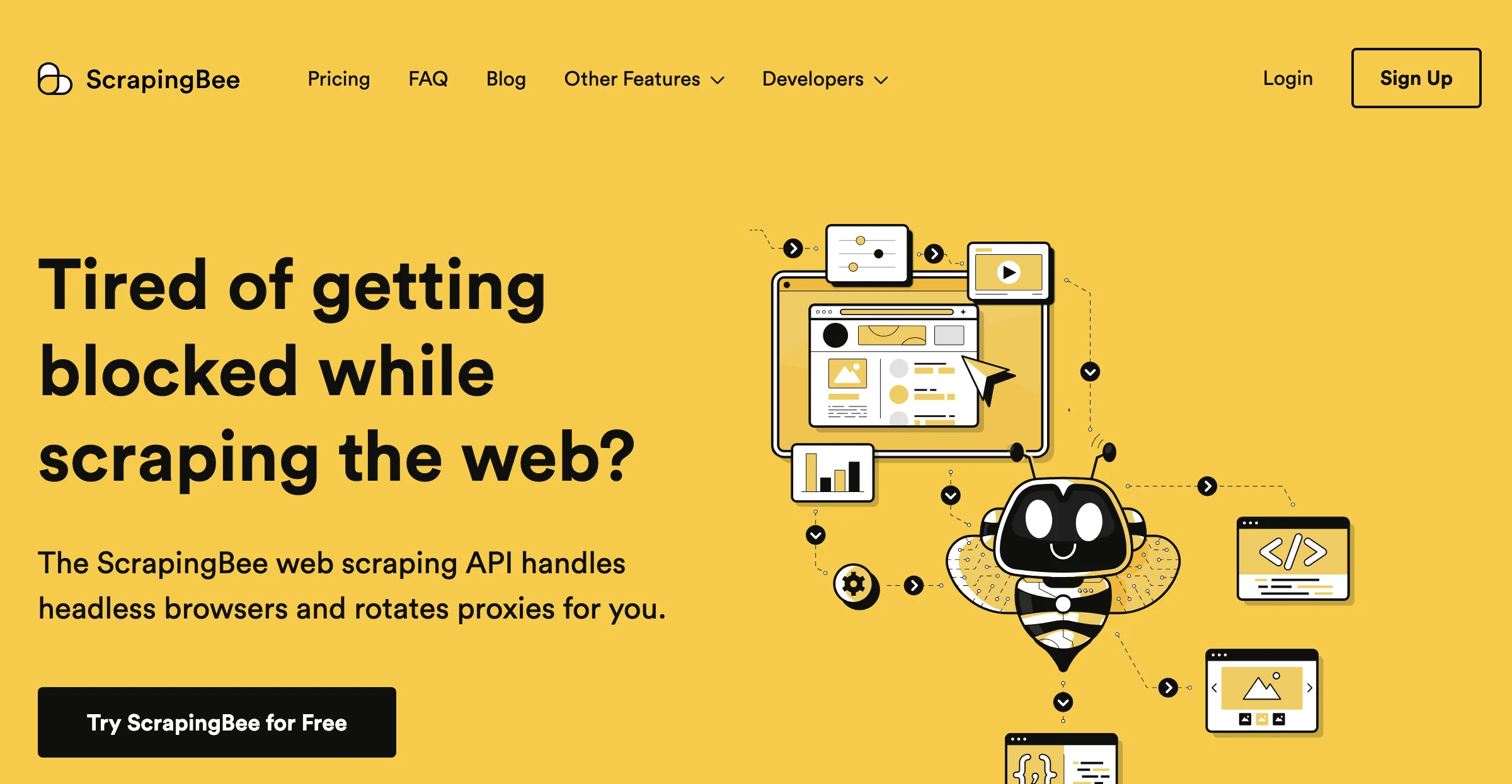 ScrapingBee: The Ultimate Web Scraping API Solution