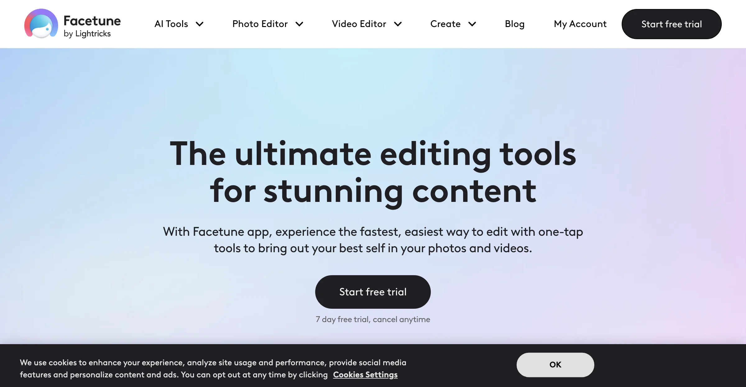 Your Everyday Editing Tool Companion | Facetune