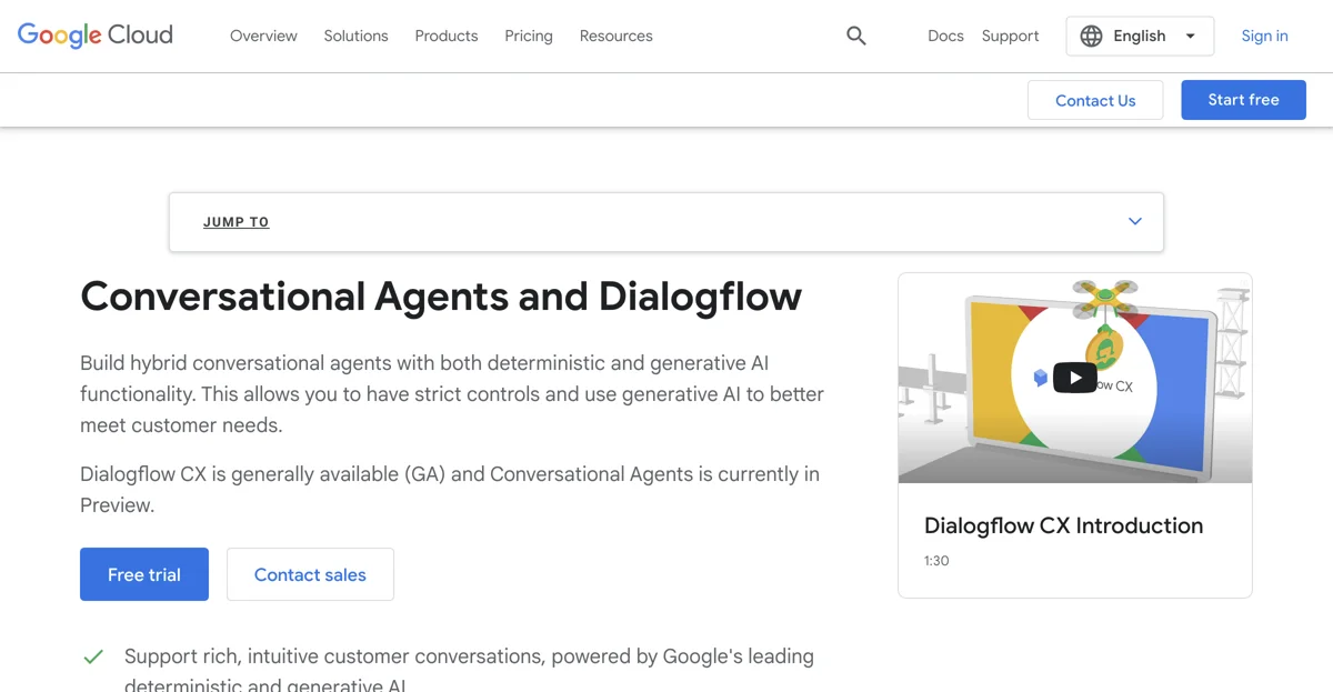 Dialogflow: Transforming Customer Interactions with AI-Powered Conversational Agents