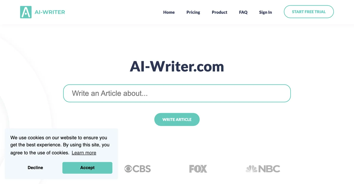 AI-Writer.com: The Trusted AI Writing Solution for Academia & Marketing