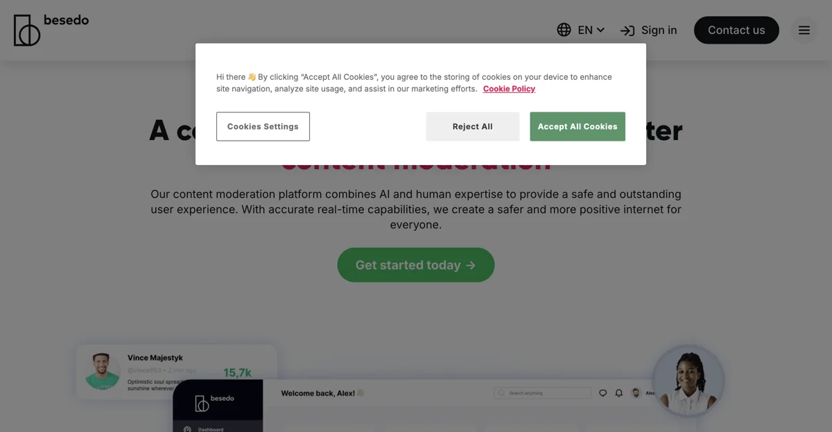 Besedo: Advanced Content Moderation Tools for Online Safety