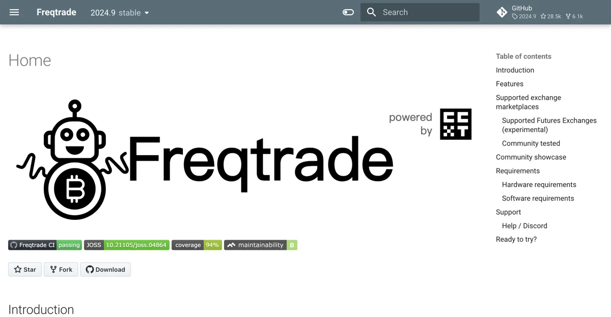 Freqtrade: Bot Giao Dịch Crypto Mã Nguồn Mở Đỉnh Nhất