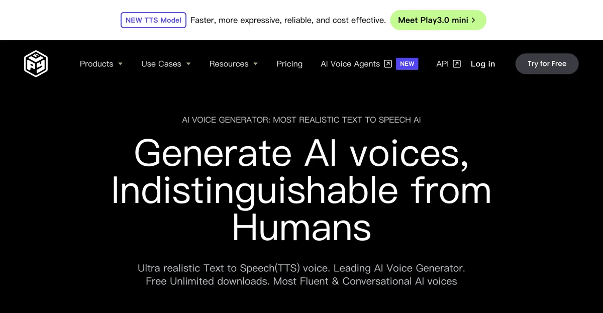 PlayHT: The Ultimate AI Voice Generator for Realistic Text-to-Speech