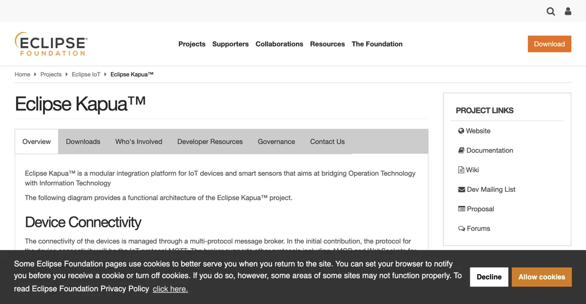 Eclipse Kapua™: The Modular IoT Integration Platform