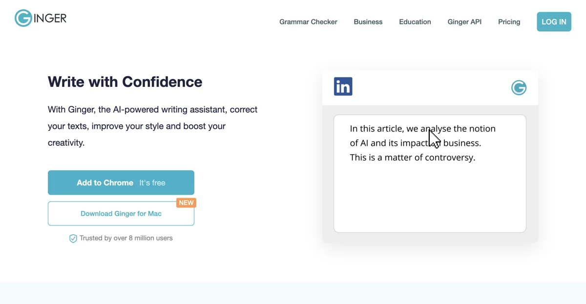 Enhance Your Writing with Ginger Software: The AI-Powered Assistant