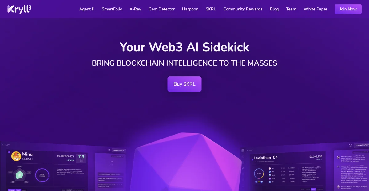 Kryll: Your Web3 AI Sidekick for Smarter Crypto Investing