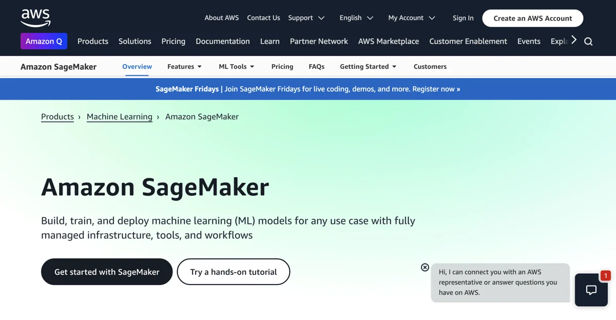 Amazon SageMaker: Dịch vụ Machine Learning Đỉnh Cao