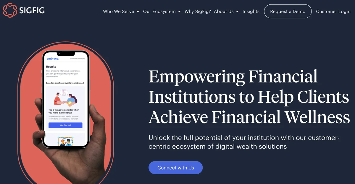 Unlock Financial Wellness with SigFig's Digital Wealth Solutions