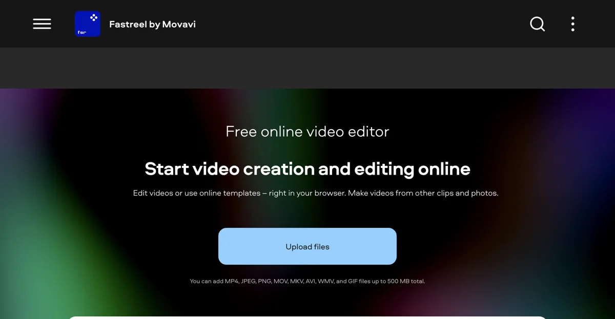 Fastreel by Movavi: The Ultimate Free Online Video Editor