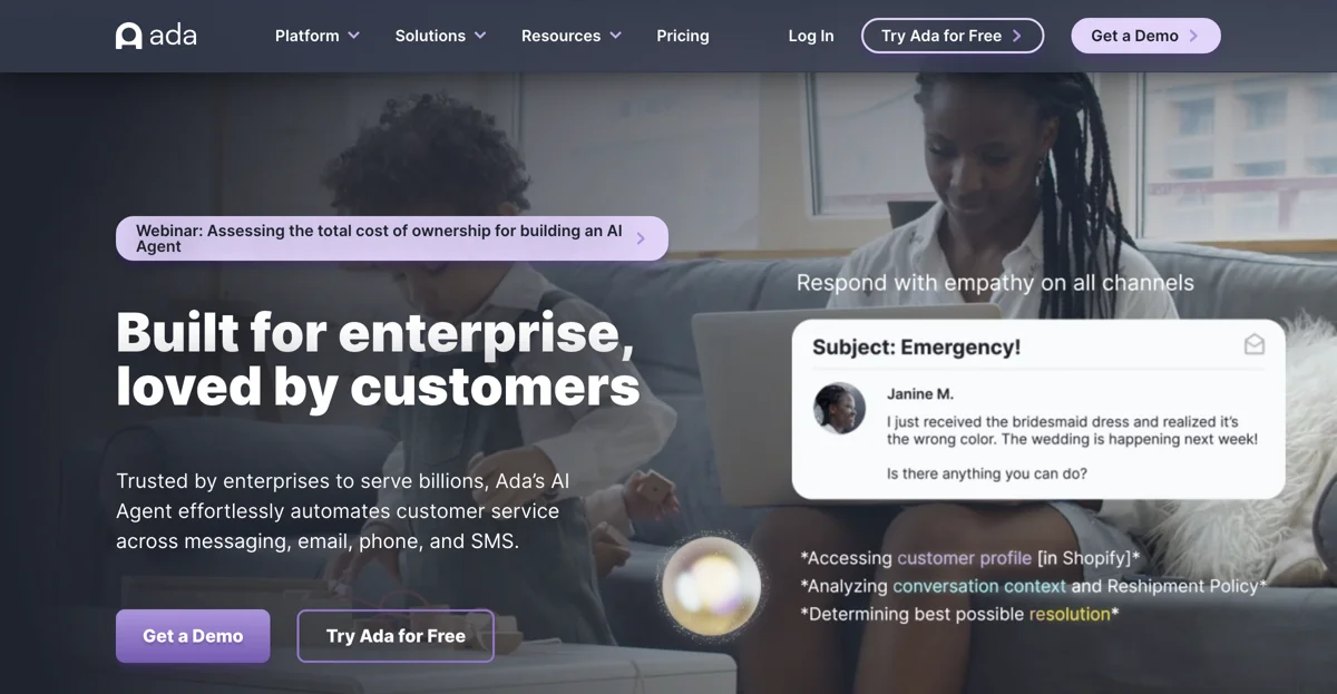 Ada: The AI-Powered Platform Transforming Customer Service