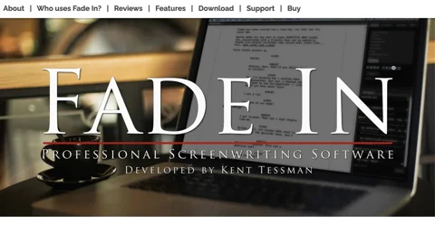 Fade In Professional Screenwriting Software