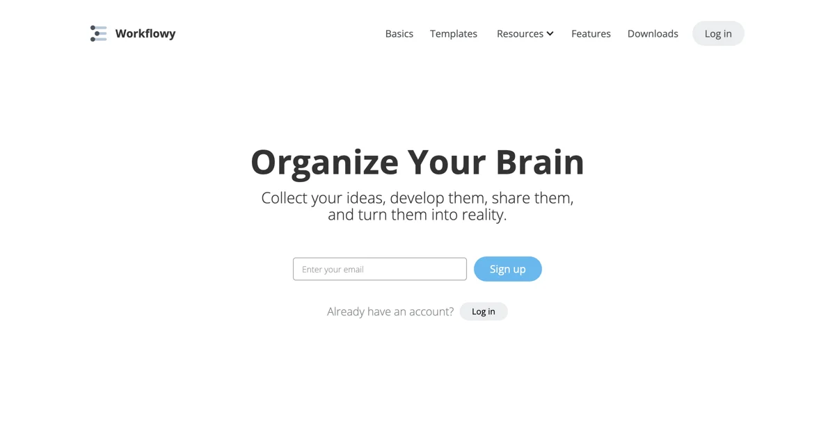 Organize Your Work Effortlessly with Workflowy