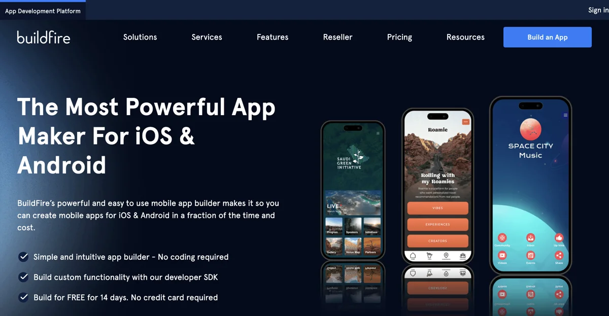 BuildFire: The Leading No-Code App Builder for iOS & Android