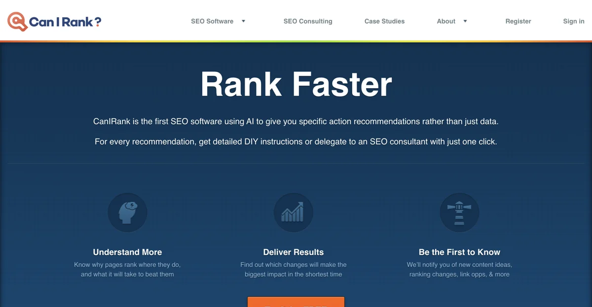 Boost Your Google Rankings with CanIRank: The Leading AI SEO Software