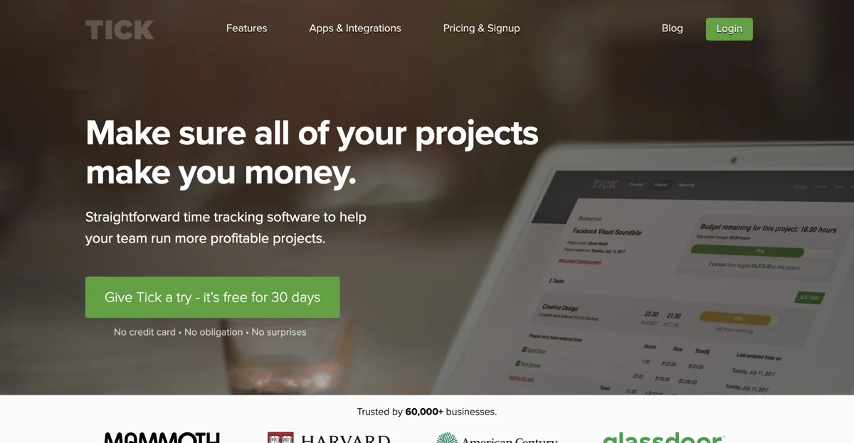 Tick: Optimize Your Time Tracking for Profitable Projects