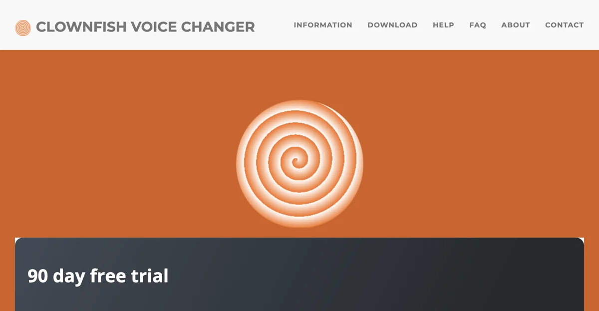 Clownfish Voice Changer - Thay đổi giọng nói tuyệt vời