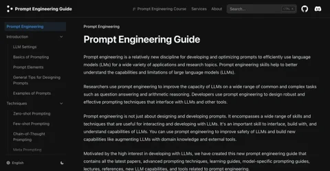 Prompt Engineering Guide