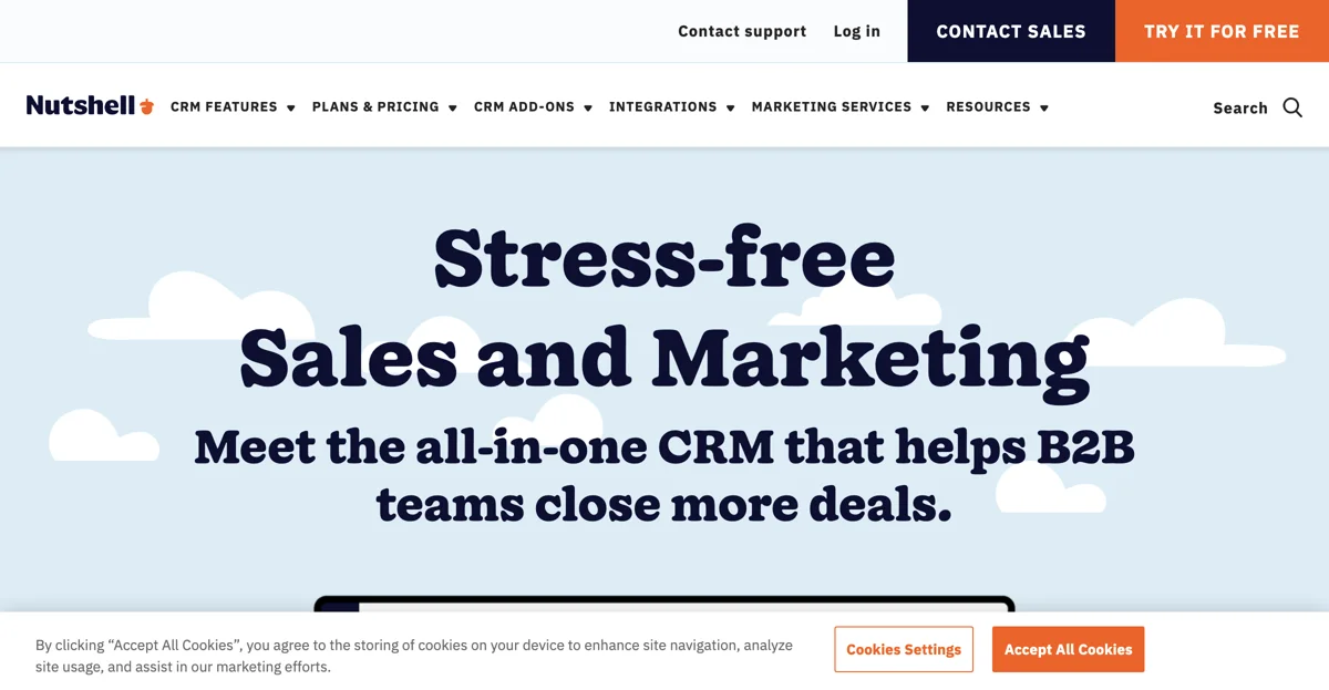 Nutshell CRM: Streamline Your Sales and Marketing Efforts