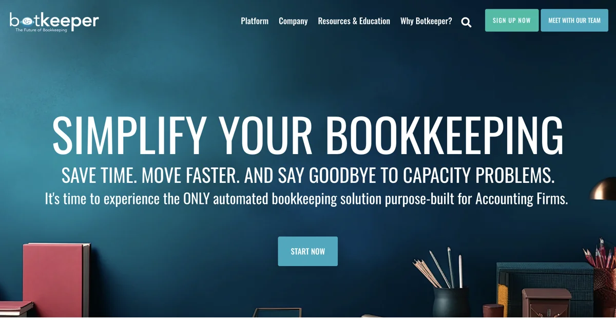 Botkeeper: Automated Bookkeeping for Accounting Firms