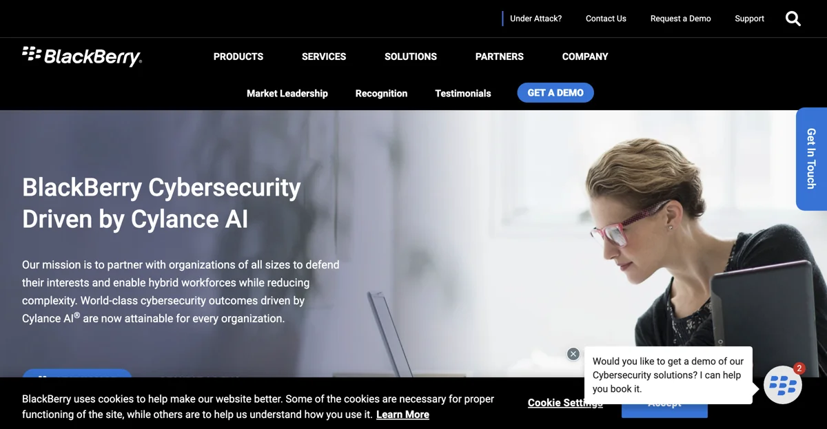 BlackBerry Cybersecurity: AI-Powered Cyberattack Prevention