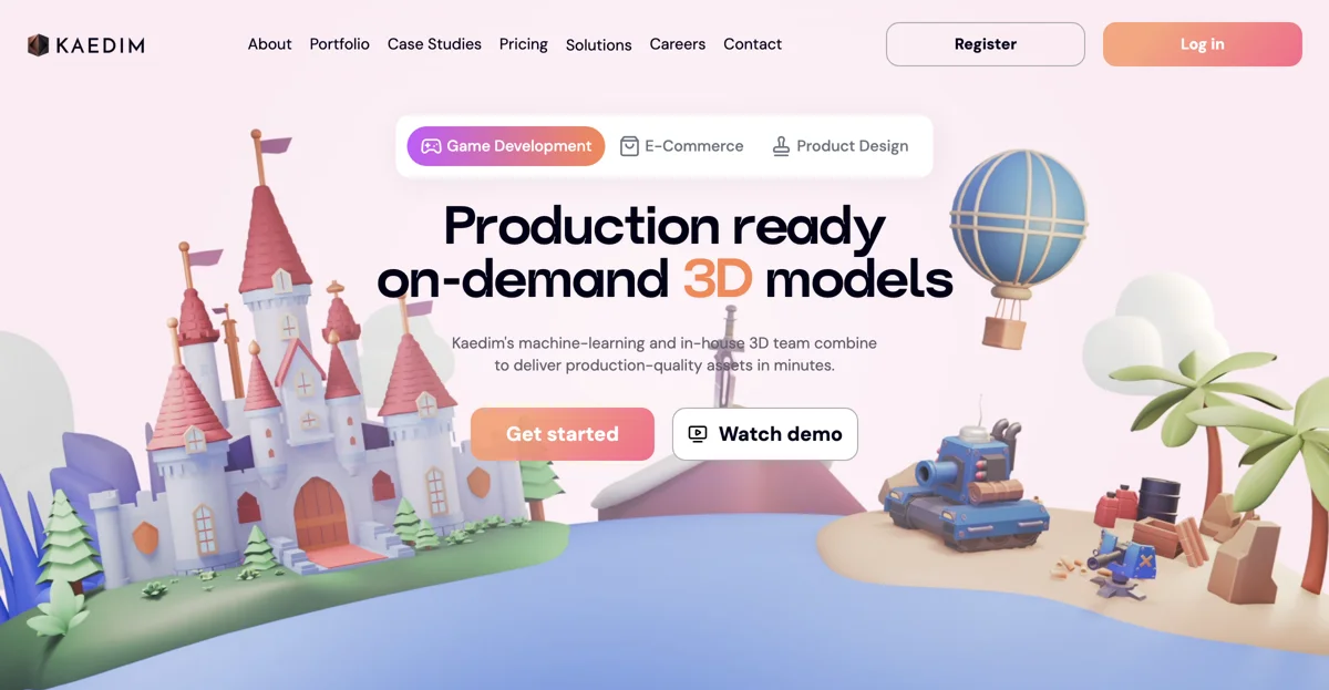 Kaedim: AI-Powered 3D Model Creation for Game Developers