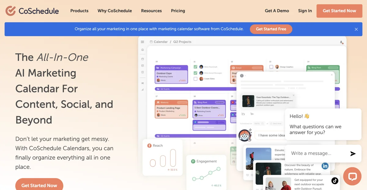 CoSchedule: The Ultimate All-In-One Marketing Calendar Solution