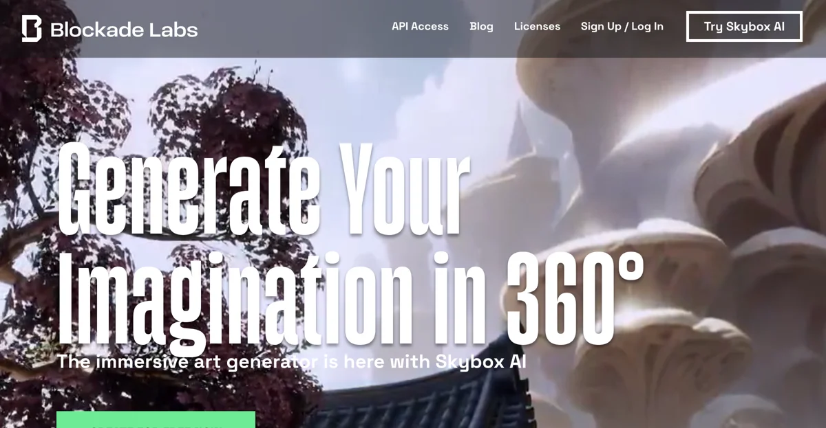 Skybox AI: Unleash Your Creativity with 360° Panorama Art Generation