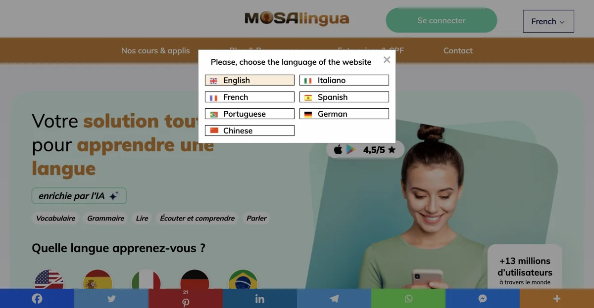 Master Languages Efficiently with MosaLingua's AI-Powered Learning