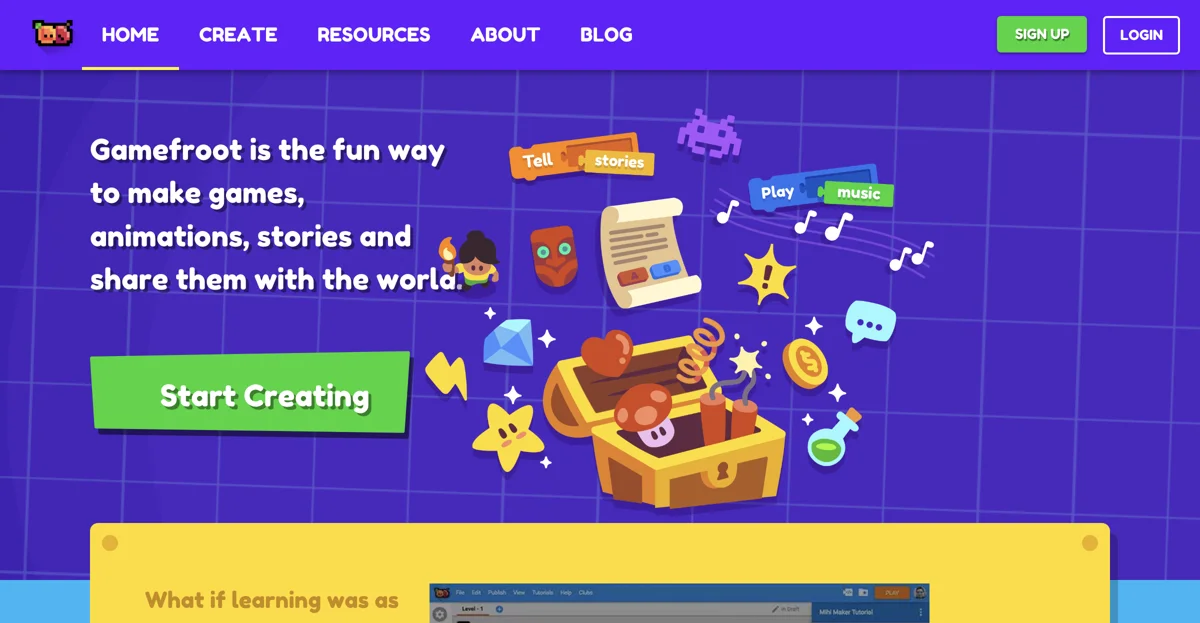 Gamefroot: Empowering Creativity in Game Development