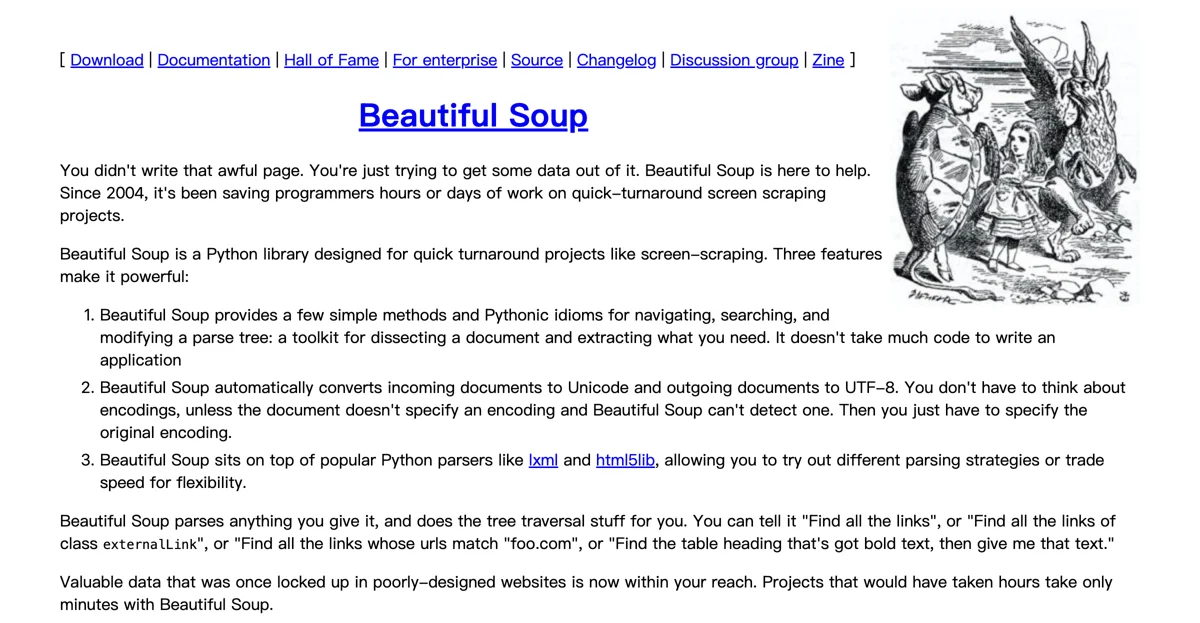 Beautiful Soup: Đơn Giản Hóa Web Scraping Cho Các Lập Trình Viên