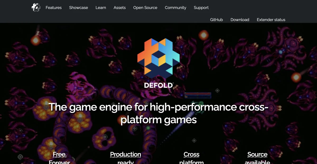 Defold: The Free Cross-Platform Game Engine for Developers