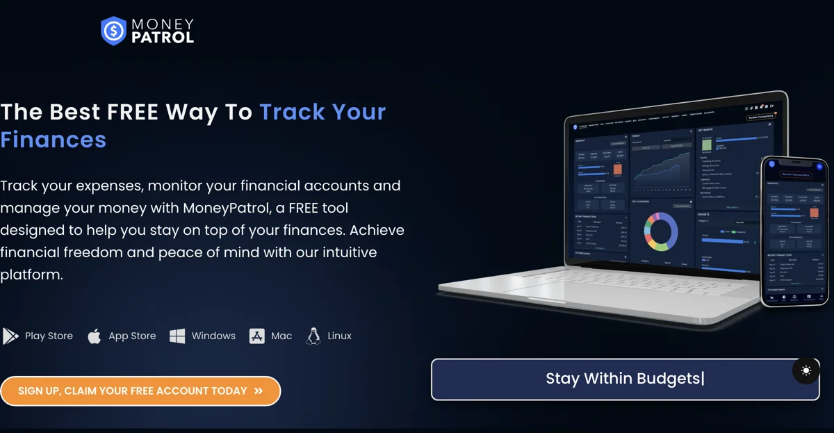 Track Your Finances for Free with MoneyPatrol