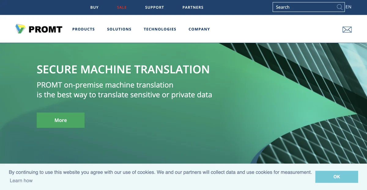 PROMT: Secure and Efficient Machine Translation Solutions