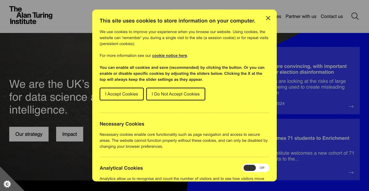 Explore The Alan Turing Institute: Leading AI Research in the UK