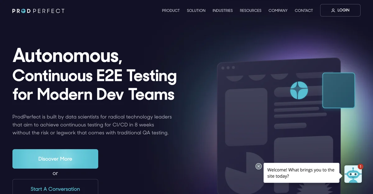 ProdPerfect: Revolutionizing E2E Testing for CI/CD Success