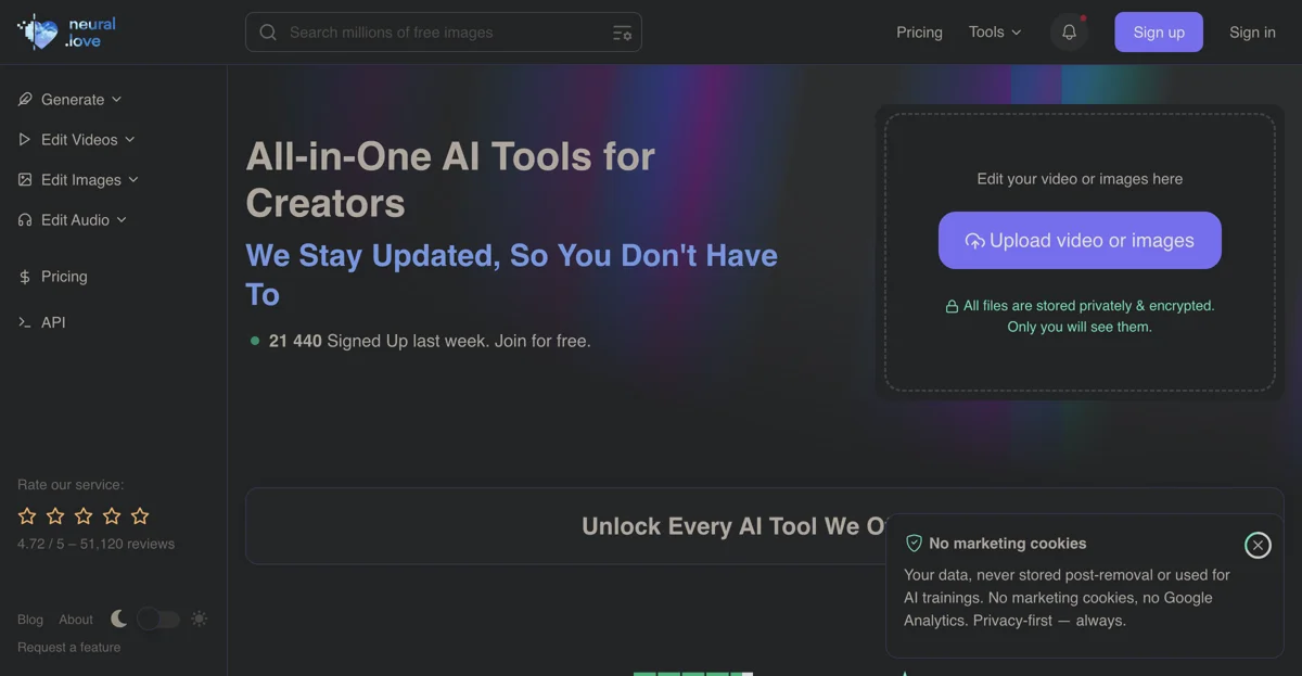 Discover neural.love: The Ultimate AI Tools for Creators