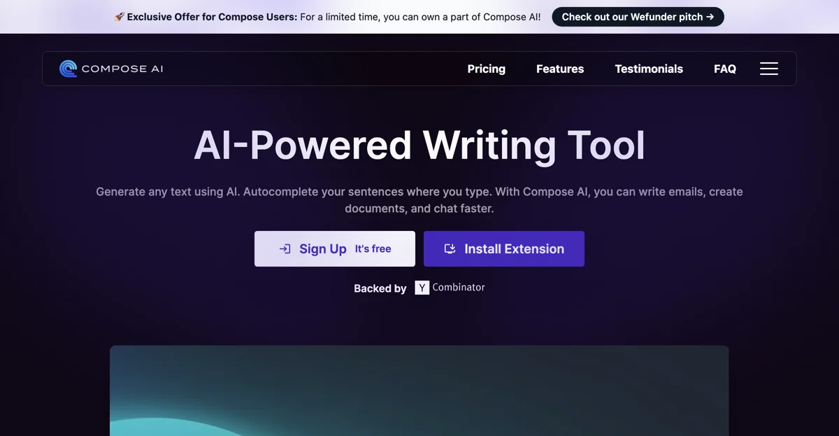 Compose AI: Revolutionize Your Writing Experience with AI