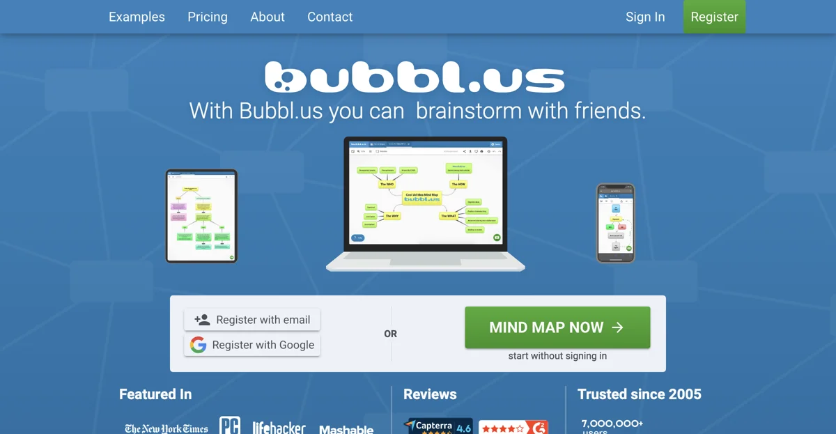 Bubbl.us - Tạo Mind Maps | Hợp tác và Trình bày Ý tưởng