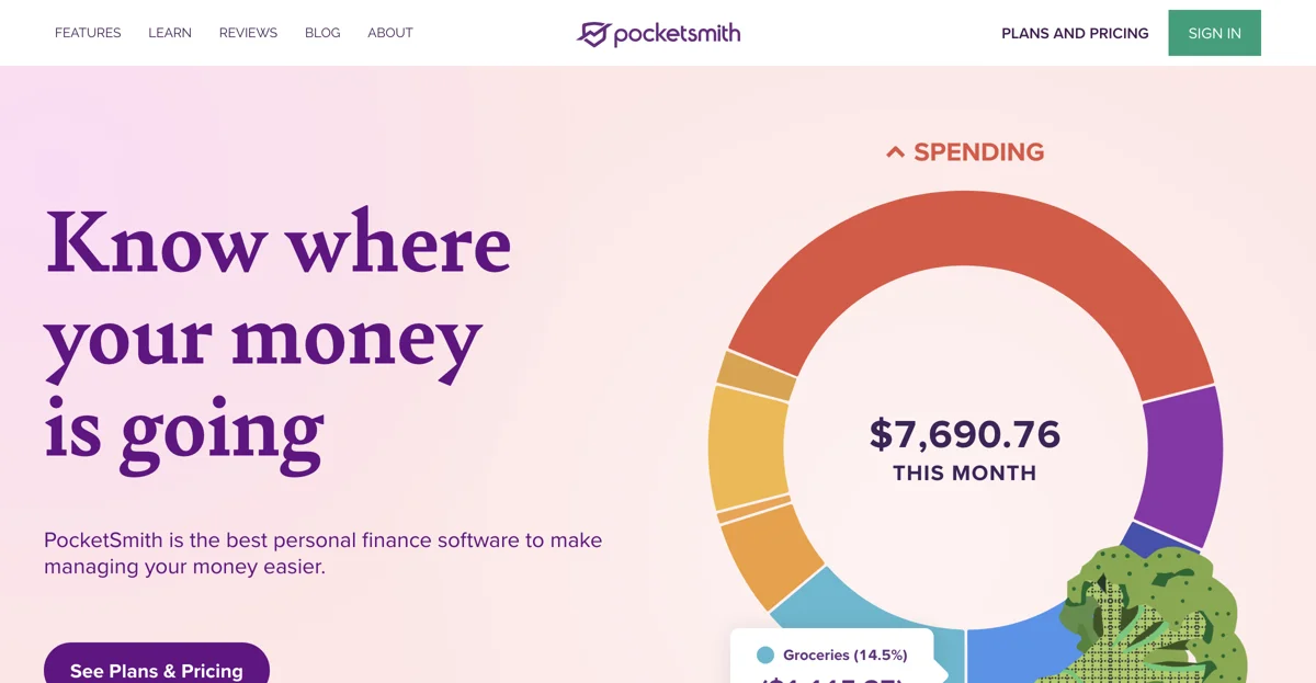 PocketSmith – The Best Budgeting & Personal Finance Software