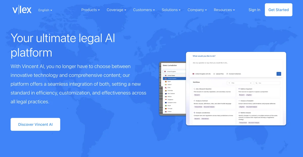 vLex: Revolutionizing Legal Research with AI