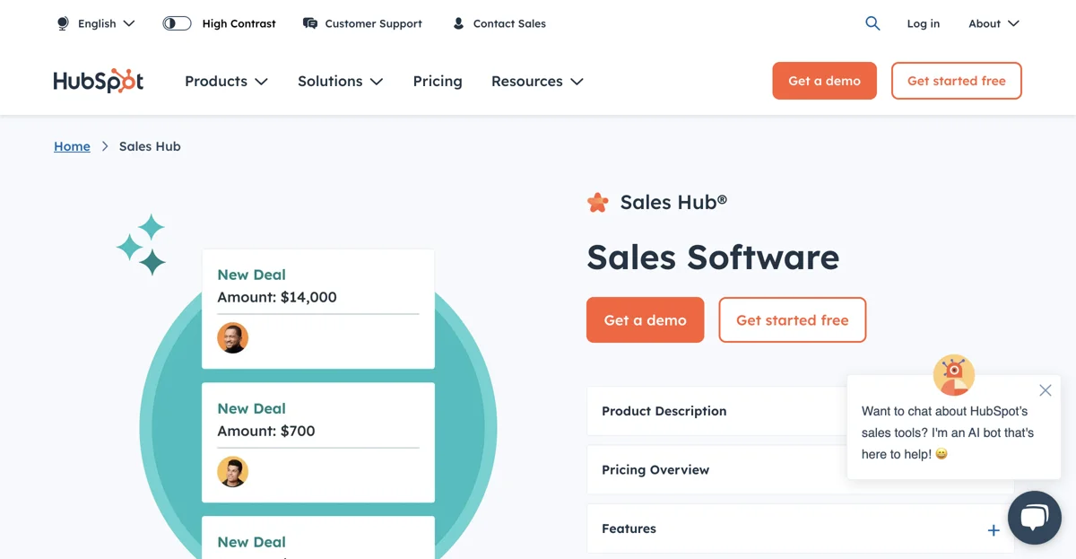 Boost Your Sales with HubSpot Sales Hub | Get Started Free