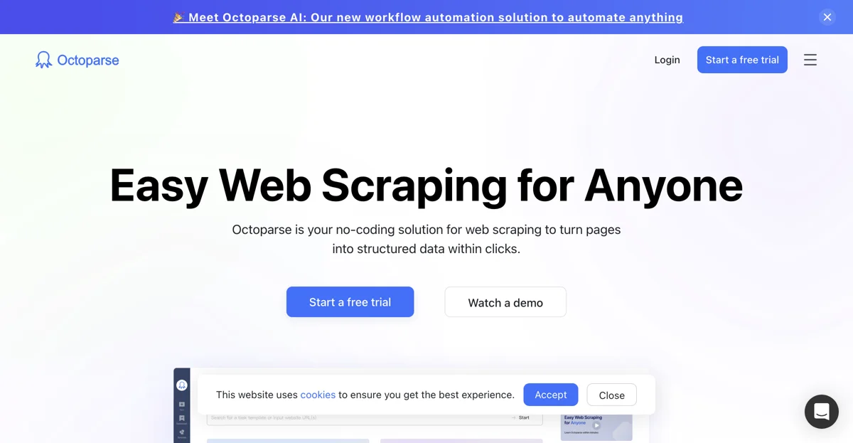 Octoparse: The Ultimate No-Code Web Scraping Tool