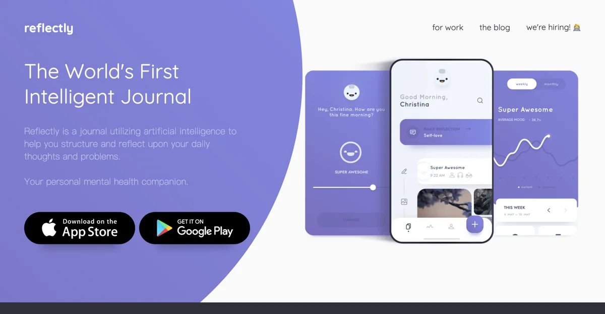 Reflectly - Your Intelligent Journal for Daily Reflection