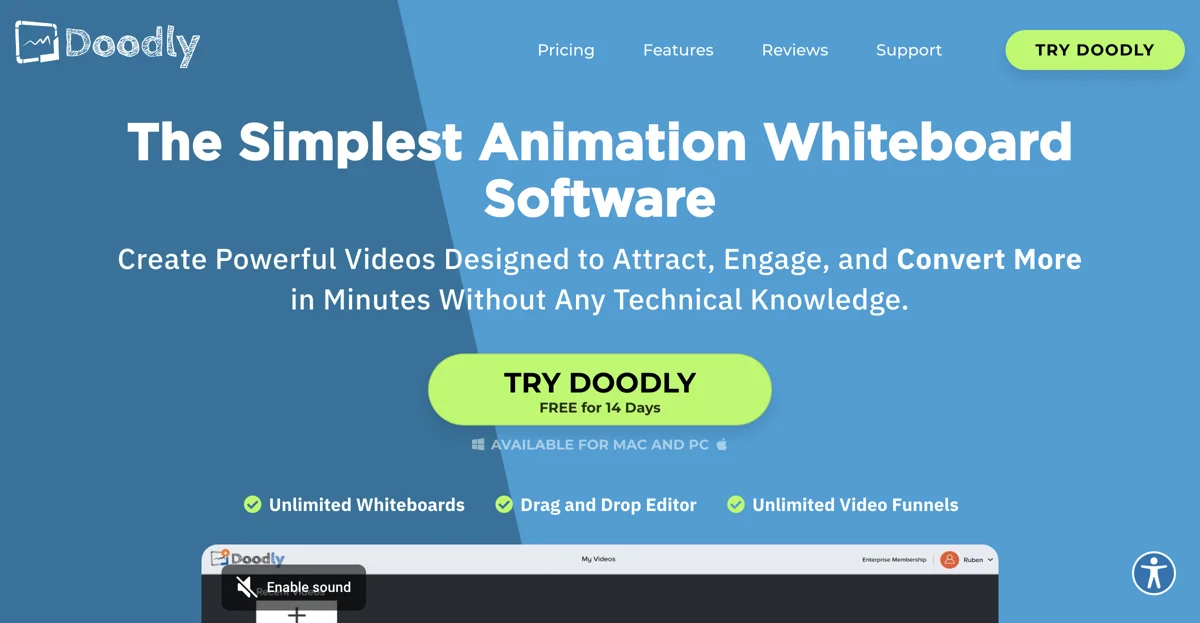 Doodly: Tạo Video Doodle Đỉnh Cao Chỉ Trong Nháy Mắt