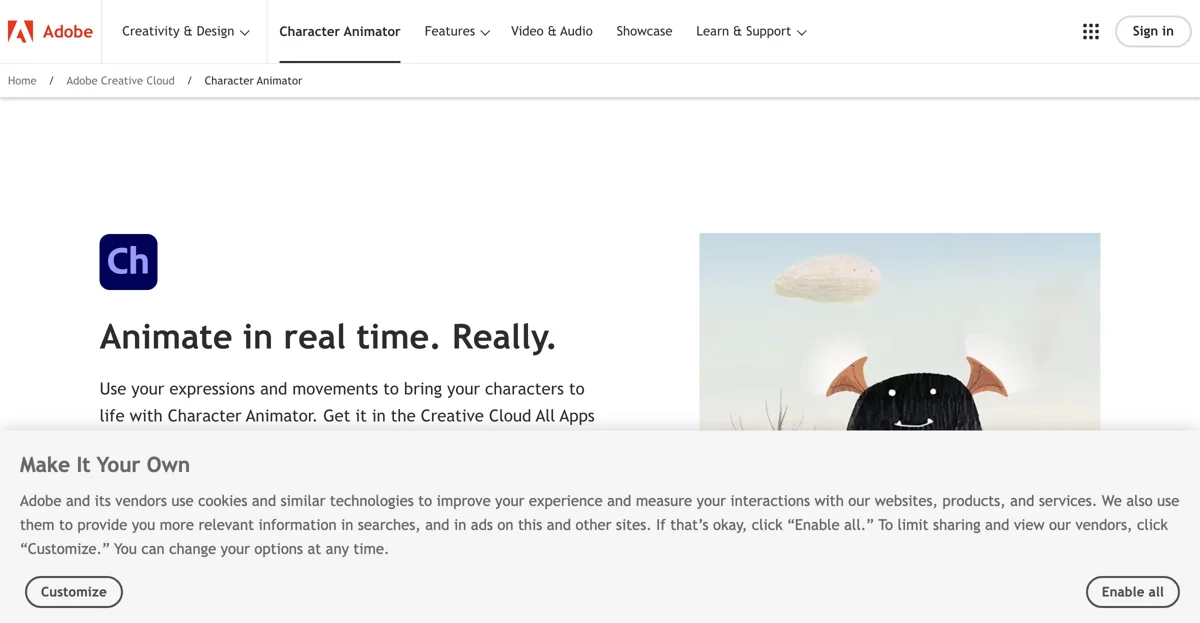 Adobe Character Animator: Real-Time Animation Software