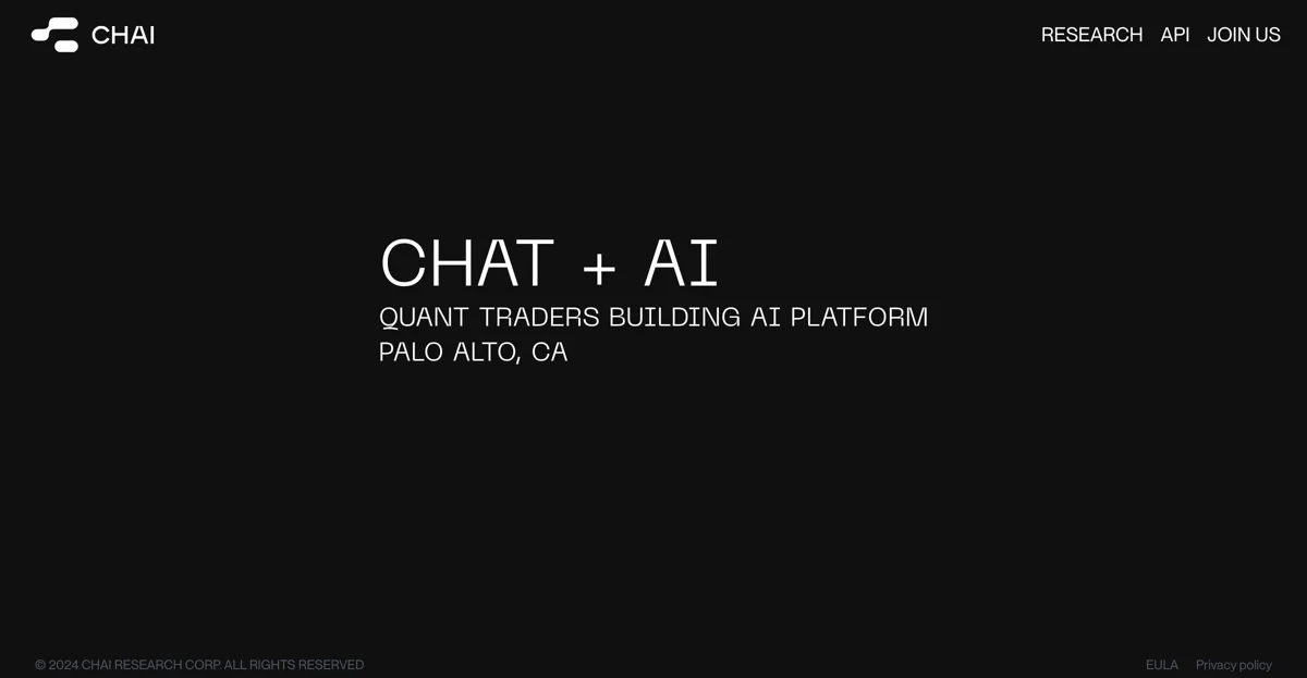 CHAI: Building a Social AI Platform for Creative Minds